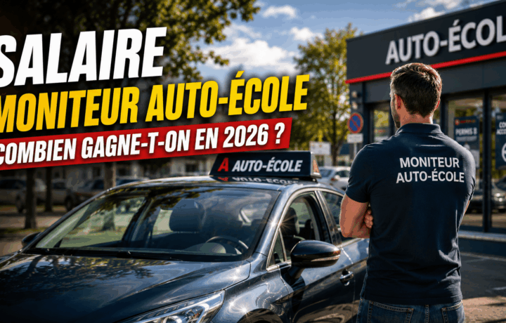 salaire moniteur auto-école 2026