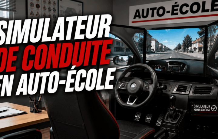 simulateur de conduite en auto-école